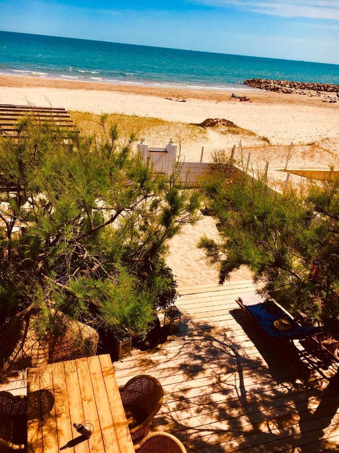 פרונטיניאן Mas Andalou Fabuleuse Premiere Ligne De Mer, Plage Privative מראה חיצוני תמונה